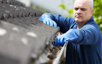 cleaning and inspecting Little Ballinluig roofs